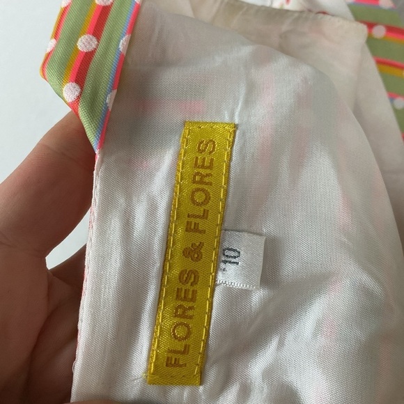 Multicolor Striped and Polka Dot Dress - Picture 7 of 7